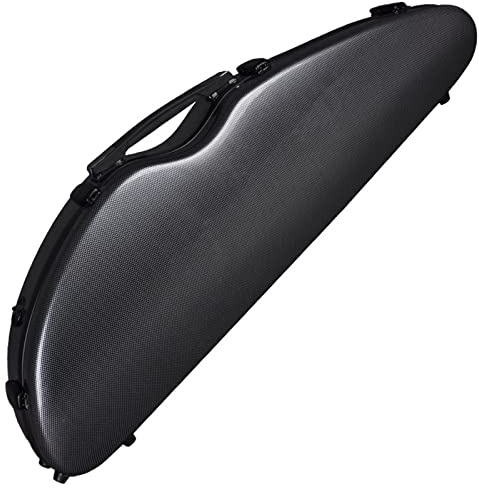 Geigenkoffer In 4/4-Größe Aus Kohlefaser, Hartschalenkoffer, Rucksack, Verstellbarer Riemen, Tragetasche Fachmann Geigenkoffer (Color : 06)