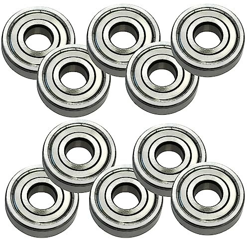 10 Stück SKF Rillenkugellager 6204 20 x 47 x 14 mm 2Z Metalldichtung Kugellager