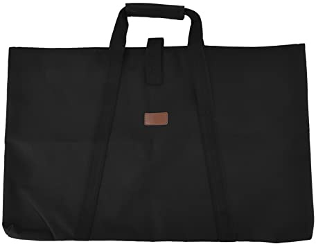 VIFERR Borsa Portaoggetti da Tavolo Pieghevole, Borsa da Trasporto in Tessuto Oxford Impermeabile Borsa da Multifunzionale per Picnic, Nero