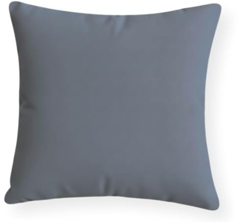 4L Textil Bankauflage Gartenbankauflage Bankkissen Polsterauflage Hollywoodschaukel Auflage für Gartenbank Sitzkissen und Rückenkissen wetterfest Stuhlkissen(Kissen(50x50 cm),Dunkelgrau UV-beständig)