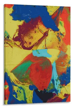 Gerhard Richter Bagdad P10 2014 Kunstdruck auf Leinwand, Poster, Wandmalerei, Poster, Dekor, moderne Wohnkunstwerke, 20 x 30 cm