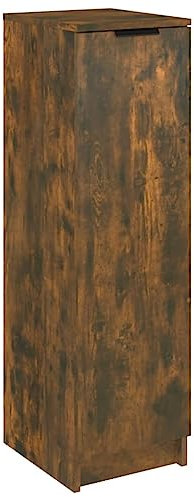 Generisch Schuhregal Schuhschrank Schuhregal Schuhaufbewahrung Schuhständer Schuhablage Schuhtruhe Schuhorganizer Flurschrank Eiche Sonoma 30x35x100cm Holzwerkstoff