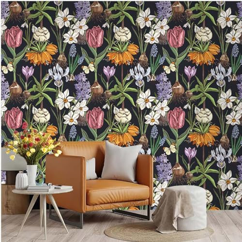 Selbstklebende Tapete Lila Braun Weiß Strukturtapete Wandtattoo Schlafzimmer Tapete Selbstklebend Vliestapete Wallpaper for Living Room Tapeten Wandschutzfolie 45x600cm