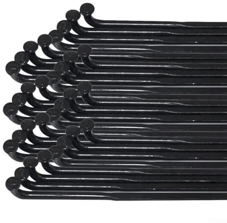 Raggi e nippli robusti in acciaio per bici MTB da 27 5/26/29, 24 pezzi, lunga durata garantita (275 mm)