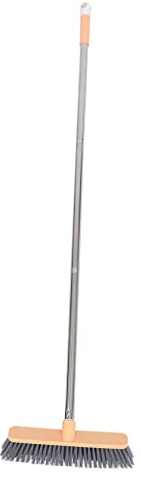 SECFOU Cleaning Floor Brush Broom for Home Multi-purpose Scrub Brush for Bathroom Cleaning Tools Floor Scrubbing for Hard Bristle Scrubbing