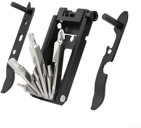 Kit d'outils de réparation de vélo portable, clé de réparation de vélo, outil multifonction pour vélo de montagne (sans boîte)