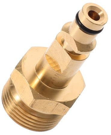 HYTROVE Cleaning Machine Quick Plug Adapter High Pressure Connector for Garden Hose Fittings Compatible Pressure Washer Quick Connect Fittings Material