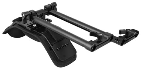 Photography Shoulder 15mm Rod Clamp Shoulder Mounting Frame Strap Adjustable 15mm Pipe Clamp Camera Pad