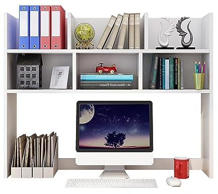Desktop Etagere Shelf Bookshelf Storage for Dorms Collage Room Stylish Desk Display Space-Saving Book Holder Modern Office Decor