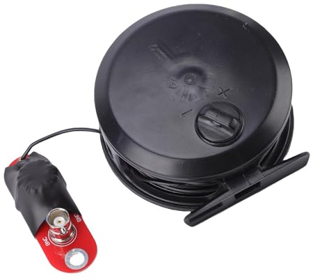 Marhynchus Shortwave Reel Antenna, 3-30MHz Portable HF Antenna with 20m Wire and Low SWR ≤1.5, for Ham Radio Emergency Comm Rapid Field Operations
