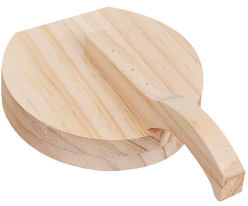 Lawnrden Presse-Tortilla de maïs, Presse-Tortilla en Bois Naturel 16, 5'' Rond avec poignée Outil de pâte pour tortillera Mexicaine Maison, roti, chapati, Taco, pataconera