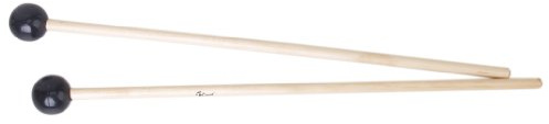 Set 2 Stück Glockenspiel Schlägel Holz Gummi | Holzstiel, Gummikopf, für Glockenspiel, robust