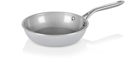 TECHEF - CeraTerra - 8 inch Ceramic Frying Pan – PFAS, PTFE & PFOA-Free, Toxin-Free Ceramic Coating, Induction-Ready, Oven & Dishwasher Safe, Ceramic Nonstick Frying Pan Made in Korea