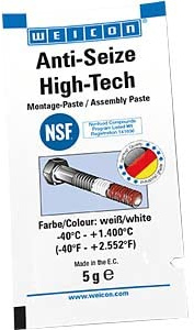 Weicon 26100005 Anti-Seize Montagepaste Anti-Seize Anti-Size Anthrazit, 5 g