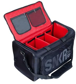 Sneaker-Tasche & Reisetasche, Rot, Reisetasche mit verstellbaren Innenfächern