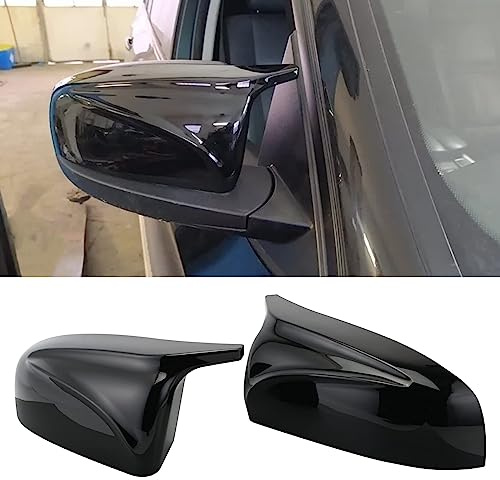 HhhhhYf Carcasas Espejos Retrovisores para BMW X5 X6 E70 E71 2008-2012,Coche Cubierta Espejo Retrovisor Lateral Tapa Piezas Exteriores