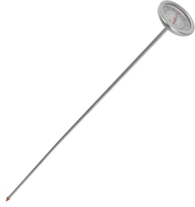 SEWOART Outil Rapide en Température Jardinage et Plantation de ou Grand Allongée Acier Sol Inoxydable Thermomètre à Sonde Extérieur en Serrage