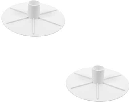 Milisten 2pcs Pool Skimmer Adapter Versatile Vacuum Plate for Inground Pools Easy Installation Fit for Skimmer Models Sleek Design
