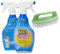 1001 Carpet Stain Remover & Upholstery Cleaner Spray + Carpet Cleaning Scrubbing Brush | Soft Sturdy Bristles for Easy Cleaning, Pet Stain Remover