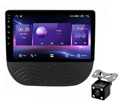 ZhiQin 6+128g,Autoradio Android 12 Stereo Auto Radio GPS Navigation per Chevrolet Malibu XL 2016-2018 9 Pollici Bluetooth Ricevitore FM Supporto WiFi/SWC/2 Porte USB+Fotocamera Posteriore