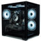 ionz Gaming PC - Desktop Computer | Intel i5-12400F | Nvidia RTX 4060 | 16GB RGB RAM | 1TB NVMe SSD - Air Cooler | 500W 80+ PSU - WIFI | Windows 11 | (KZ 900V2, Black)