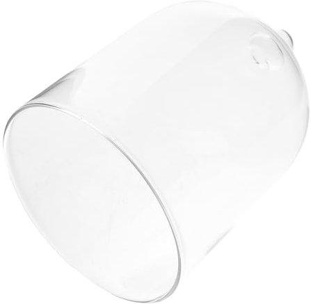 Abaodam Glass Cover for Display Eternal Flower Glass Cover Preserved Flower Large Cloche Bell Jar Display Dome Aromatherapy Hood