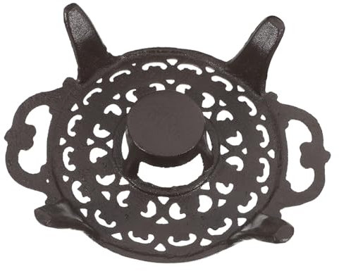 UTHCLO Calentador De Té Decorativo De Fundido Soporte De Vela Tripode para Tetera Japonesa para Café y Leche Accesorio De Cocina Elegante para Hogar y Oficina