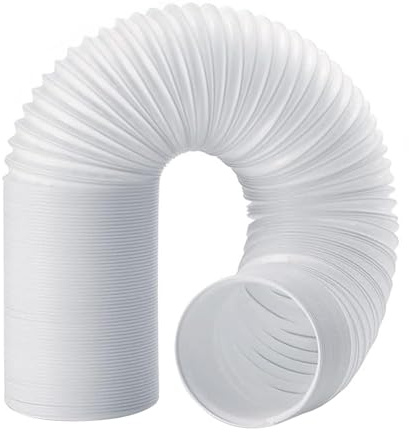 Abluftschlauch, 1.5 Meter, 130mm, Tragbar, Klimaanlage Schlauch, Lüftungsschlauch, Flexschlauch, Flexrohr, Abluftrohr