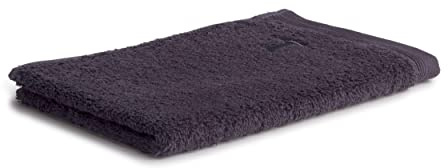 Möve Superwuschel Gästetuch 30 x 50 cm aus 100% Baumwolle, Dark Grey