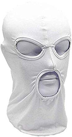 WYSUMMER Balaclava Dünne DREI Löcher Gesichtsmaske Erwachsene (weiß)