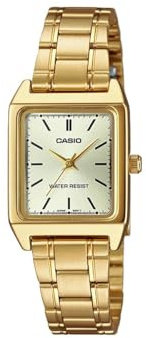 Casio Watch LTP-V007G-9E For Women Analog, Dress Watch, gold, dress
