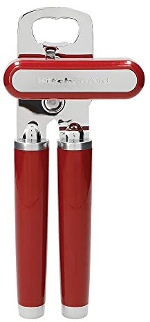 KitchenAid Classic Multifunction Can Opener/Bottle Opener, 8.34-Inch, Empire Red