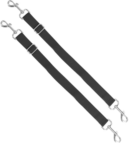 Harrison Howard Essential Elastische Ersatz-Bauchgurte, doppelte Drehknöpfe, verstellbare Länge