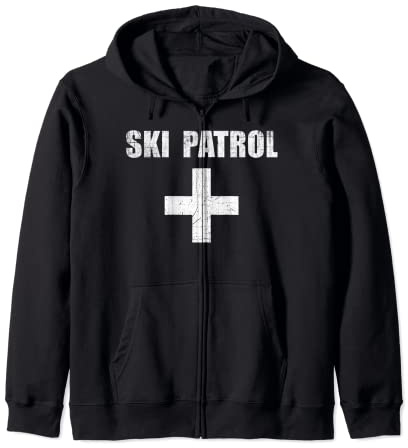 Ski Patrol Ski Pull à capuche pour premiers secours Sweat à Capuche