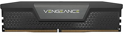 CORSAIR Vengeance DDR5 32Go (1 x 32Go) Jusqu'à 5600MHz Intel RAM | Mémoire pour Ordinateur de Bureau, Compatible Intel XMP 3.0, CL40, Noir, CMK32GX5M1B5600C40