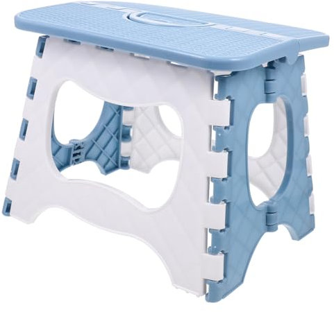1stk Klappstühle Mini Tritthocker Klappbar Küchenhocker Outdoor-klapphocker Bequemer Klappstuhl Zusammenklappbarer Anglerhocker Outdoor-hocker Fußbank Plastik Kleinkind Tragbar