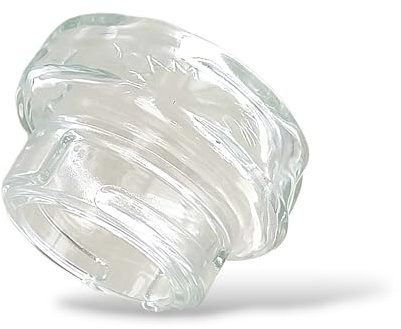 DEKAROX Vetro per lampada Whirlpool Bauknecht Ignis 481245028007 per Indesit C00311267 vetro trasparente calotta per lampadina in forno