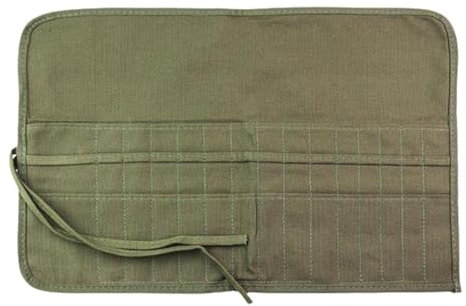 Colcolo Pinselhalter, aufrollbares Federmäppchen, Öl-/Aquarellpinsel, praktische Pinselaufbewahrung, Stifteetui, keine Bleistifte, 30 Steckplatz