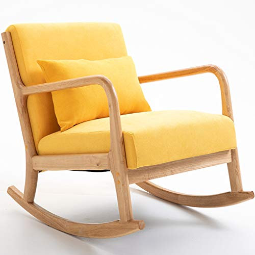 FLORIG Relaxsessel Massivholz Esszimmerstuhl Lesesessel Balkon Schlafzimmer Wohnzimmer Garten Loungesessel Relaxsessel Rückenlehne Sessel Sonnenliege Camping