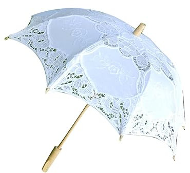 ANDRESLAD Decorative Umbrella for Bride Wedding Umbrella Photo Accessory Bridesmaid