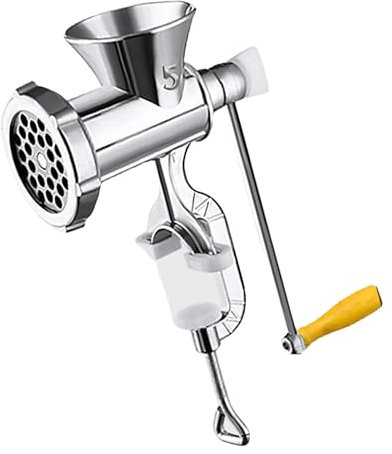 Tritacarne manuale efficiente in lega Tritacarne facile da usare con manovella tritacarne efficace per salsicce fatte a mano