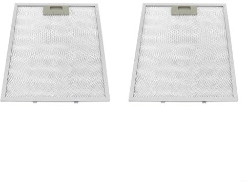 MeevrgR Advanced Filtration Hood Oil Screen, Stainless Steel Layers, 5-Layer Aluminized Grease Filter For Range Hoods For Most Leading Brands(2 Pack)