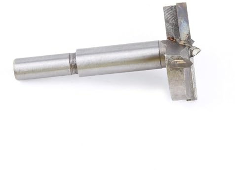 1-Part Forester Drill Made of Hard Metal for Woodworking, Boring, Flat Woodcut Tool for Precise Hole Drilling in Various Woodworking Projects (42MM)