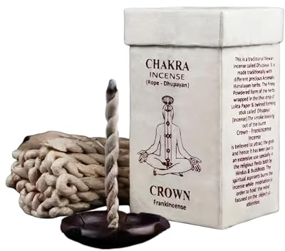 Fay Bless Incenso fatto a mano corda dal Nepal (corona)