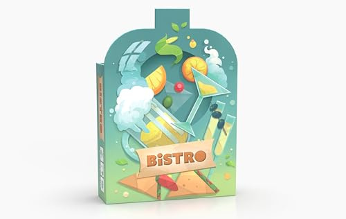 POTAM games Bistro - Jeu de société Familial | Dès 8 Ans | 3 à 6 Joueurs | Jeu de Bluff magnétique à Poser sur Le frigo