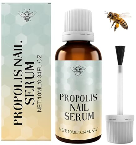 1 Flasche Propolis Nagelserum (10 ML), Nagelöl, Nagelpflege, Enthält Natürliches Propolis und Zur Pflege und Stärkung Der Nägel, Förderung Des Nagelwachstums