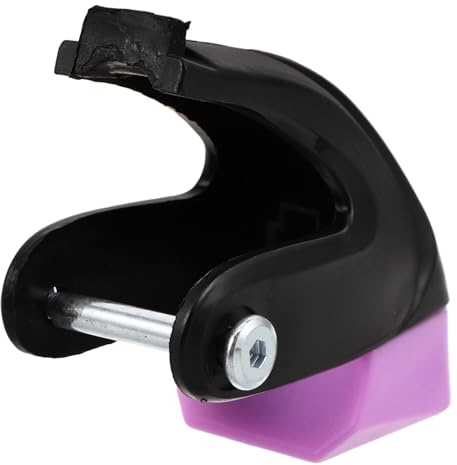 Beavorty Repuesto de Freno para Patines en Línea, Bloque Antideslizante de Plástico Negro y Morado, Compatible Patines, Adultos y Principiantes, Accesorio para Patinaje al Aire Libre