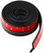 WeFoonLo Universal Car Front Bumper Spoiler Rubber Sticker Lip Splitter Body Protector, 2.5M /8.2 ft