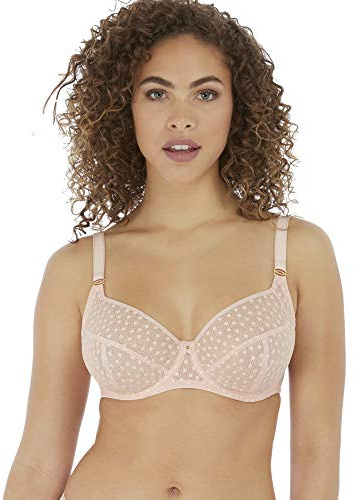 Freya Reggiseno da Donna Starlight con Ferretto e Supporto Laterale, Acqua di Rose, 3GG