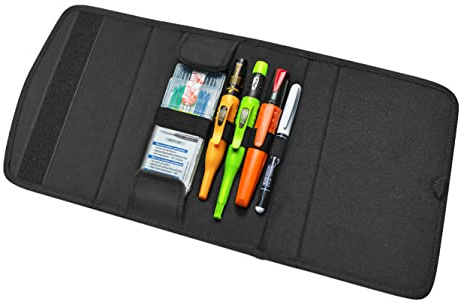 Karl Dahm Master Markier-Set I Markierstift-Set: 2x Tieflochmarker, 1x Ersatzminen Graphit, 1x Ersatzminen (Blau, Weiß, Grün), 1x Instant-White Pen & 1x Permanent Marker I Handwerker Zubehör – 12282